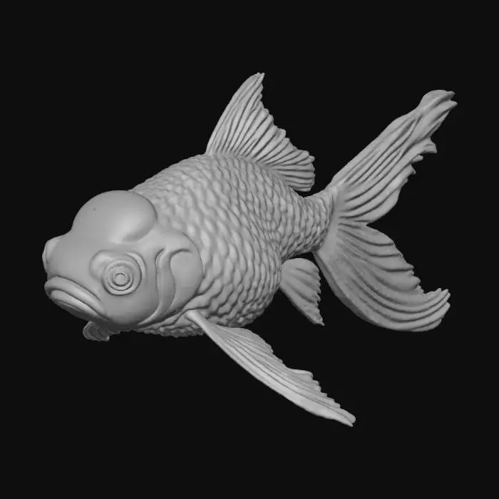 3D model for 몽환적인 물 속 물고기
황금빛을 내는 금붕어
