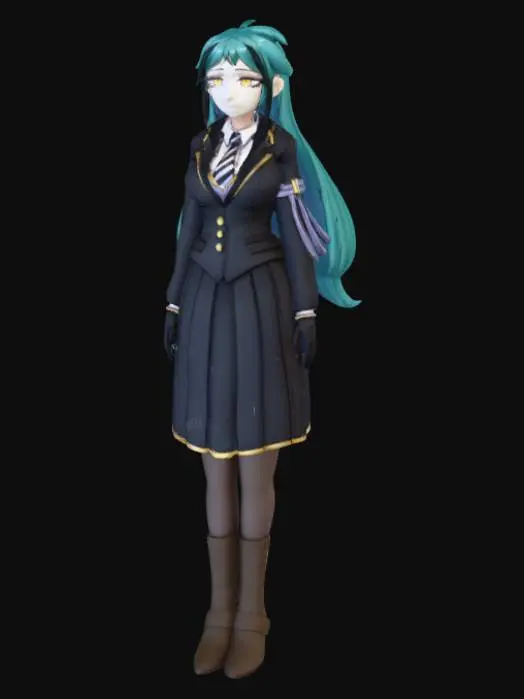 3D model for Naia Krystallia 3D