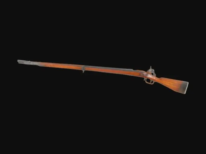 3D model for Musket Rifle