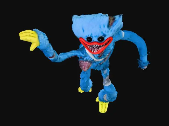 3D model for Huggy Wuggy