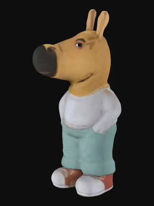 3D model for chill guy
