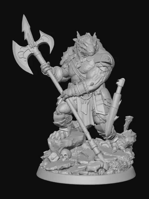 3D model for Warden of the Ember Oath