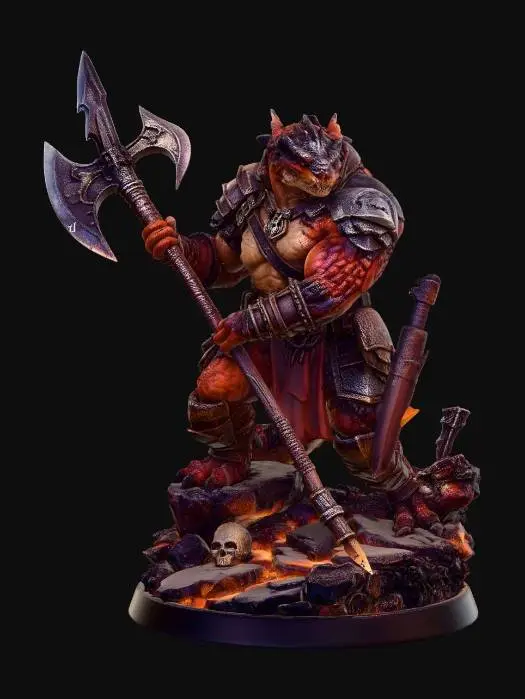 3D model for Warden of the Ember Oath