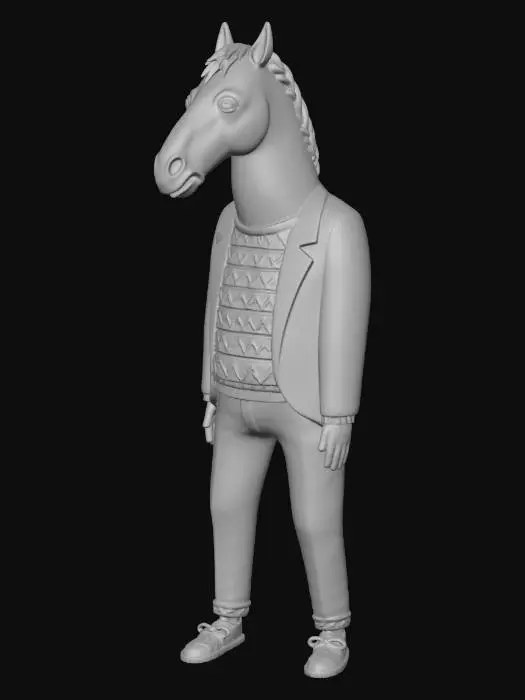 3D model for Dapper Stallion