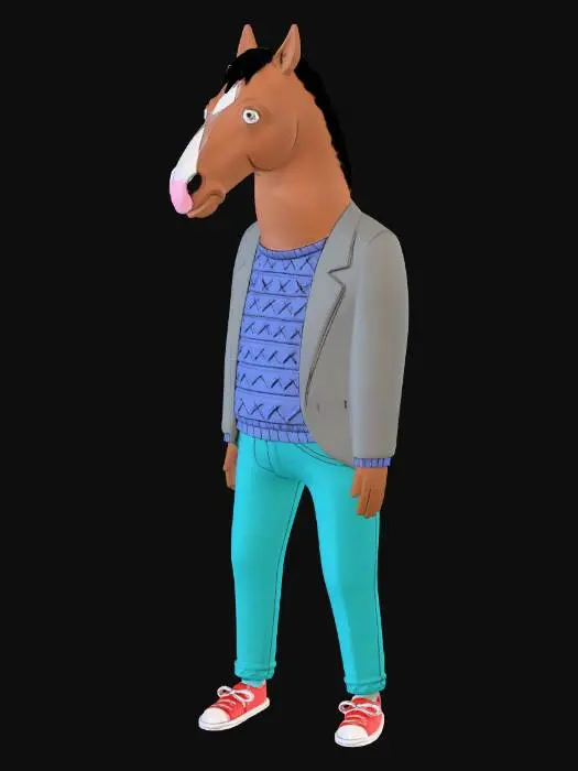 3D model for Dapper Stallion