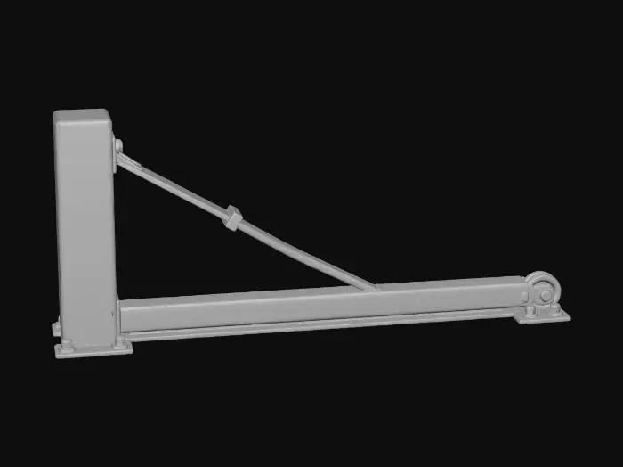 3D model for Steel Beam Support Structure
