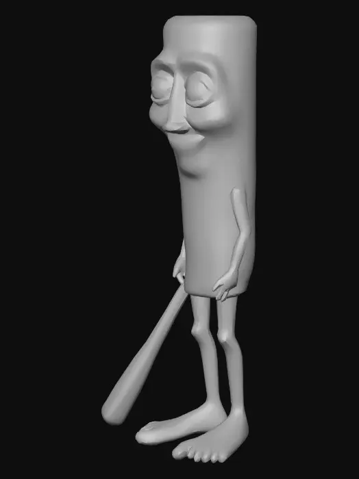 3D model for Tung Tung 2