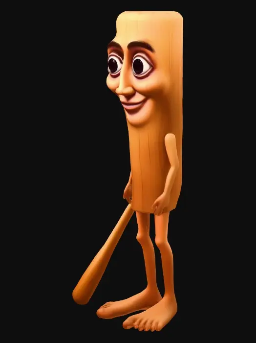 3D model for Tung Tung 2