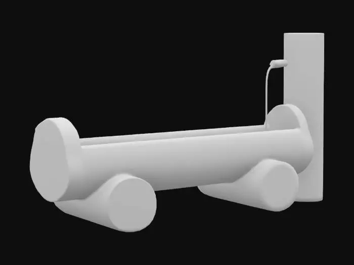 3D model for Log Water Trough