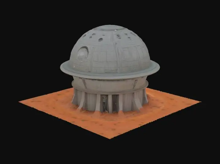 3D model for Utah Death Star, #AroundTheWorld#