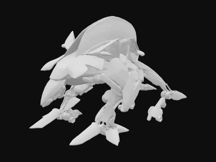 3D model for Syndney Opera house Mecha  #AroundTheWorld#