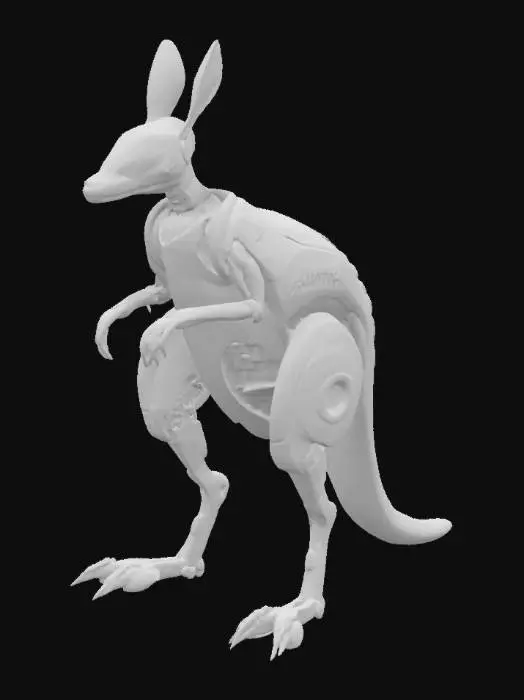 3D model for Syndney Opera house Mecha kangaroo #AroundTheWorld#