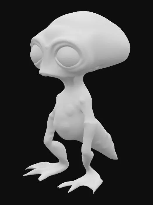 3D model for Slime alien, nitrogen based lifeform