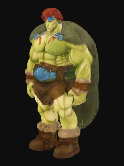 3D model for Warrior Titan