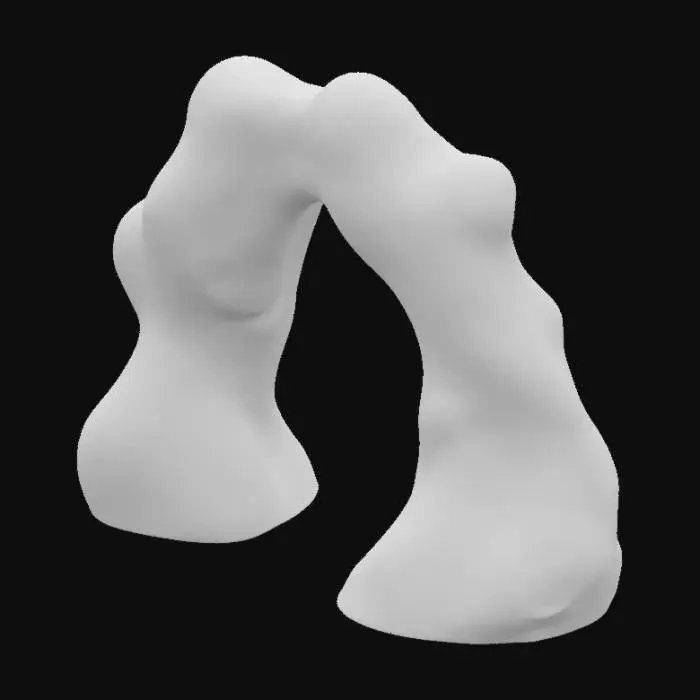 3D model for catenary arch by Gaudi