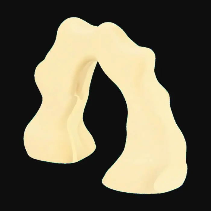 3D model for catenary arch by Gaudi