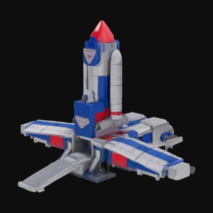 3D model for Transformers Autobot Rocket Base/Shuttle Base