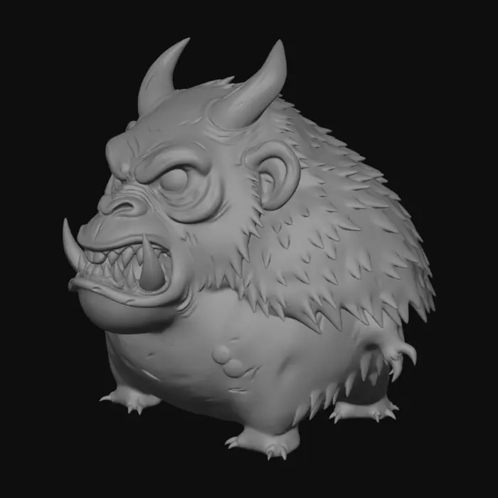 3D model for Crimsonhorn Brute