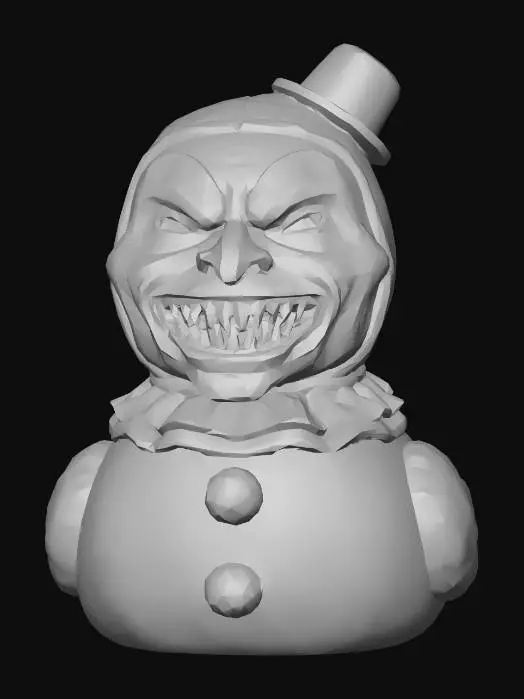 3D model for terrifier rubber duck