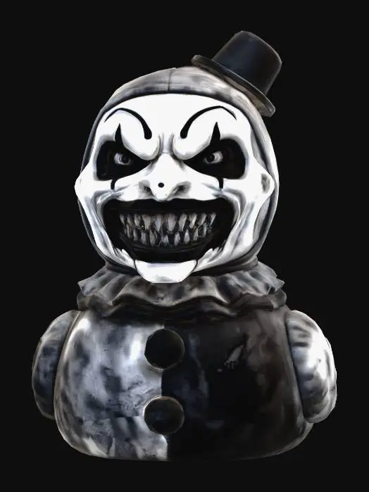 3D model for terrifier rubber duck