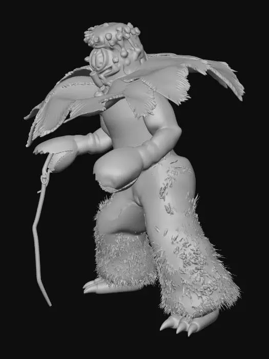 3D model for Ultra Kaiju  Bazelia