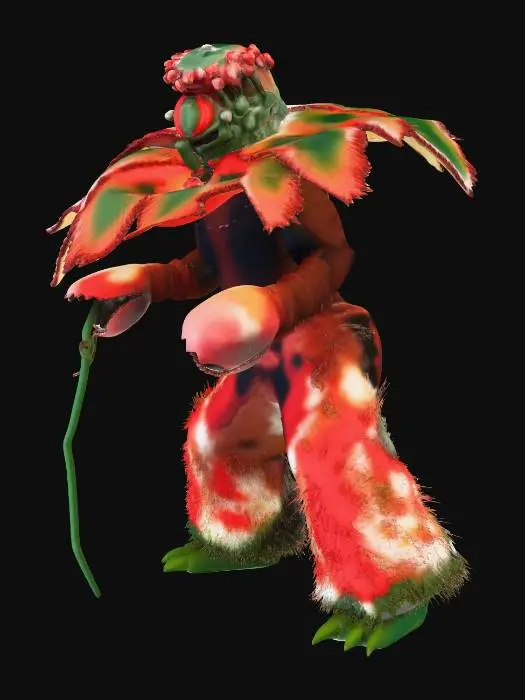 3D model for Ultra Kaiju  Bazelia
