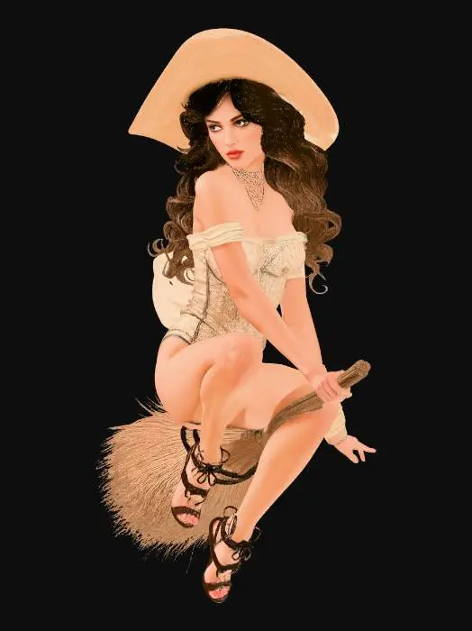 3D model for Broomstick Belle