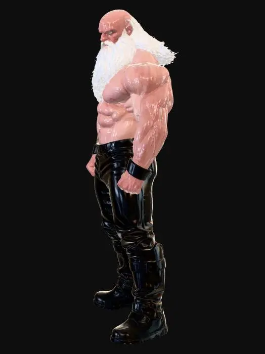 3D model for Thunder Warrior