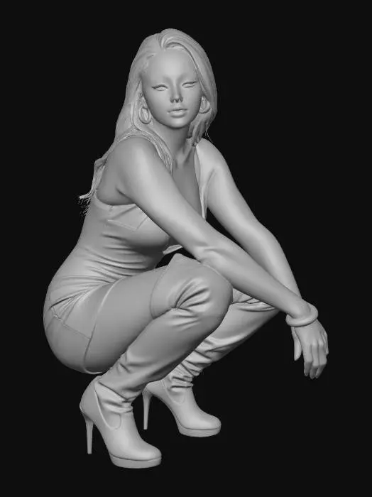 3D model for Leather Goddess