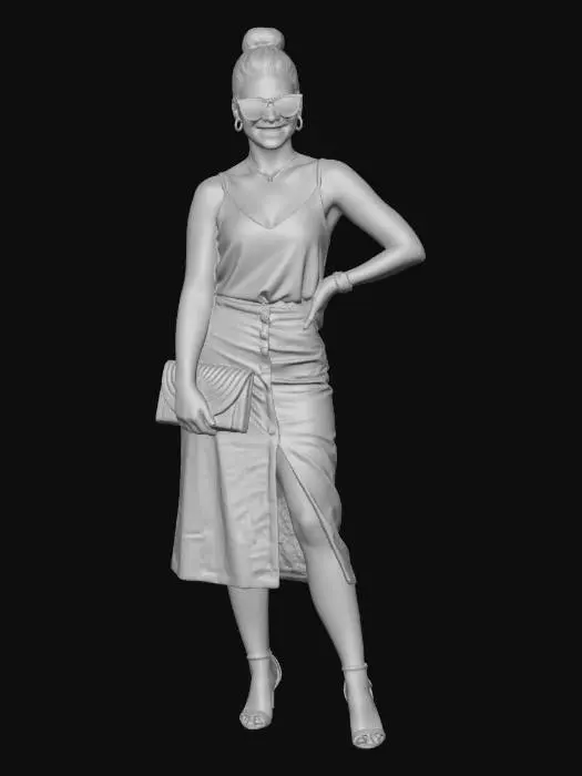 3D model for Sunlit Linen Chic