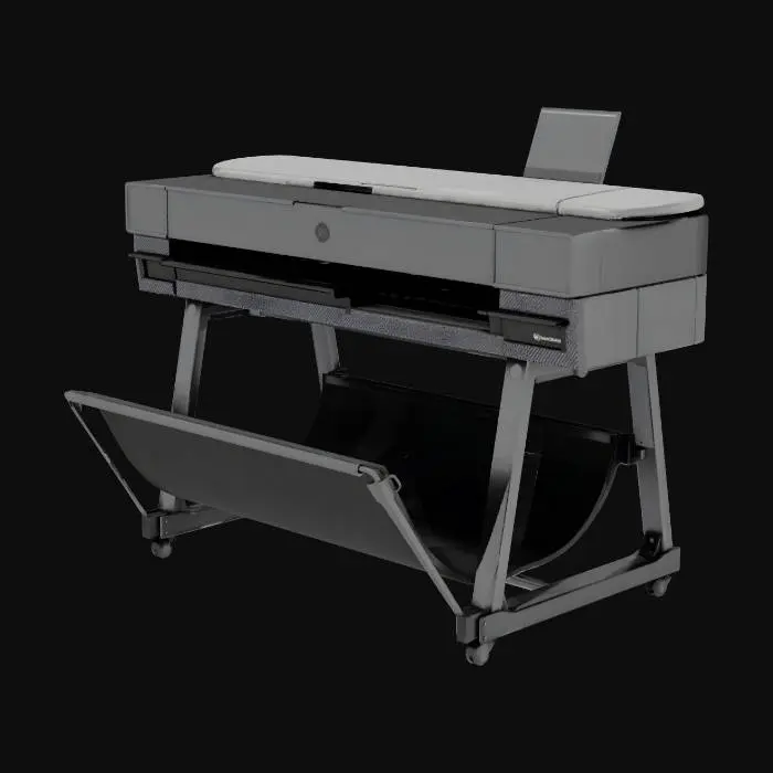 3D model for Wide Format Printer