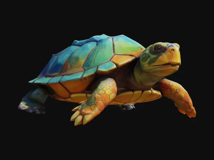3D model for Turtle Stroll in the City