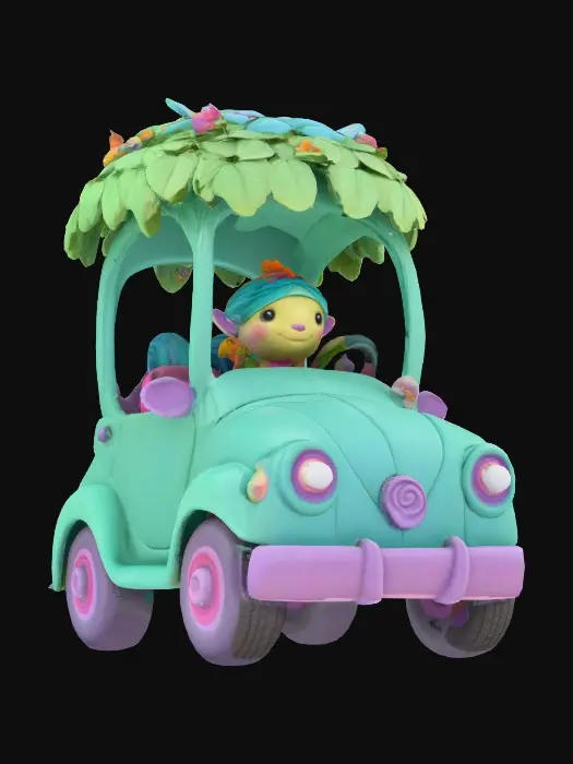 3D model for Forest Adventure Car