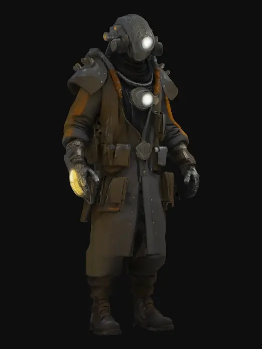 3D model for Steampunk Explorer