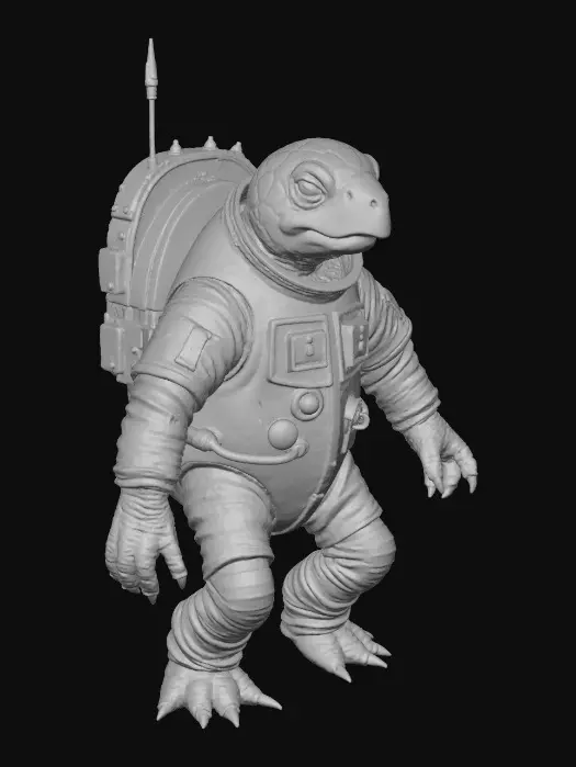 3D model for Turtle Astronaut Adventure