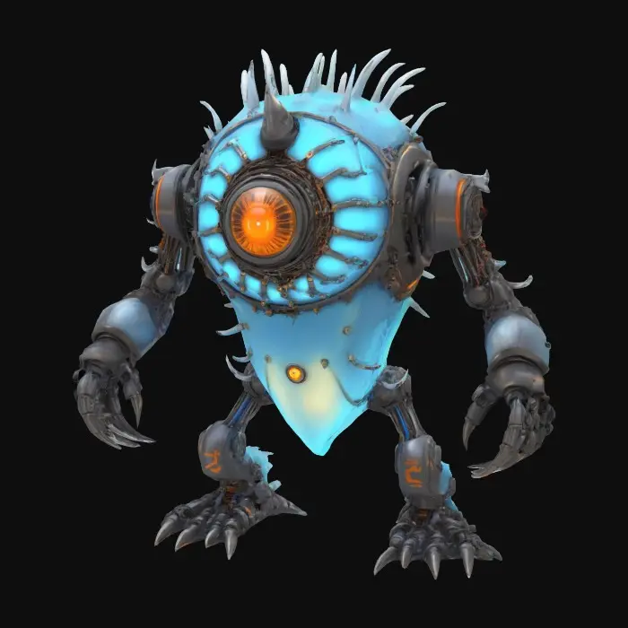 3D model for Icy Gear Sentinel