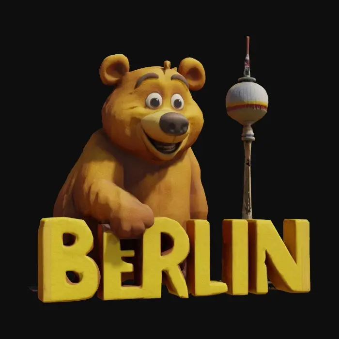 3D model for Bear Hugs Berlin