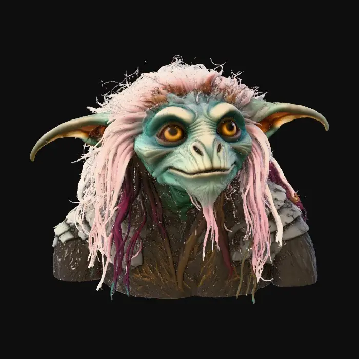 3D model for Mystical Creature in the Forest