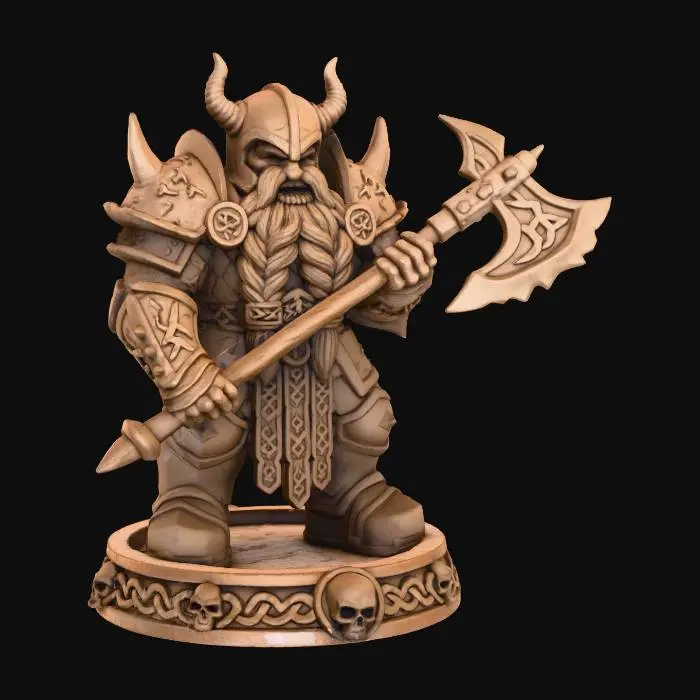 3D model for Eine in Clay grob modellierter Zweg aus Herr der Ringe  gothic  Skulptur als Kerzenhalter für den Tisch wie in Terminator. Ohne Kerze.