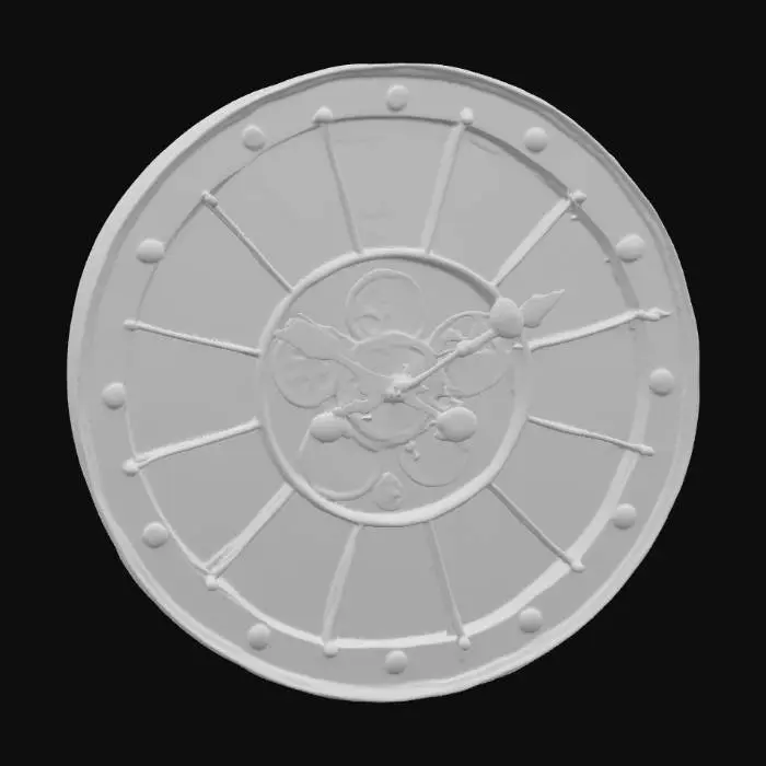 3D model for Realistic Steampunk Gear Clock