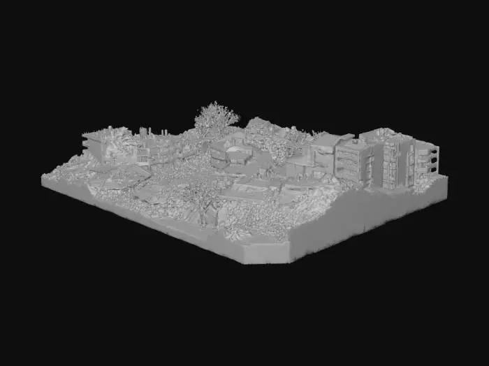 3D model for Destruction Aftermath