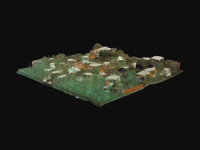 3D model for Landslide in Favela
