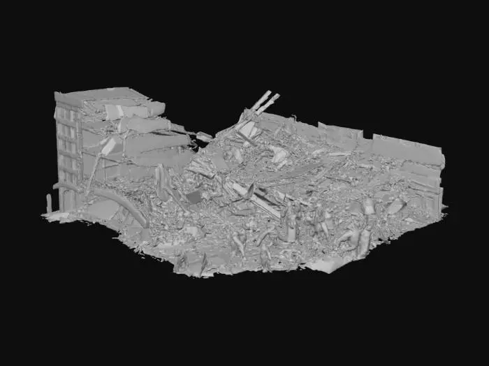 3D model for Destruction Aftermath