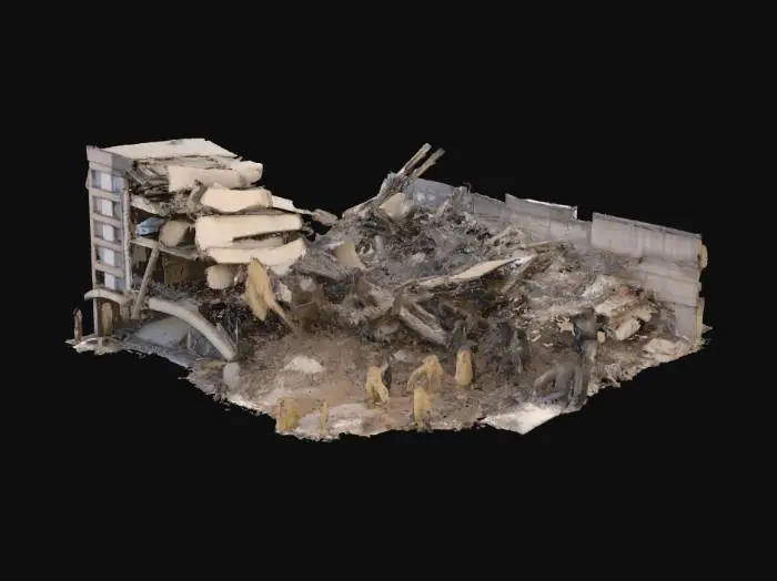 3D model for Destruction Aftermath