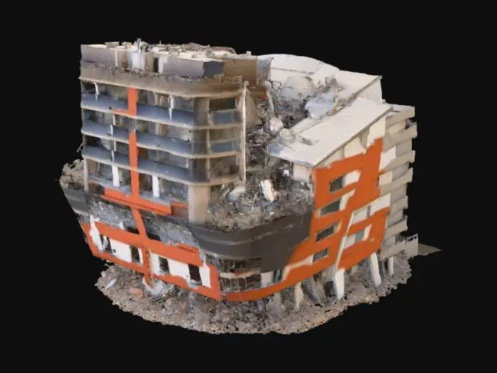 3D model for Collapse Aftermath