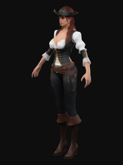 3D model for NPC_nvhaidao