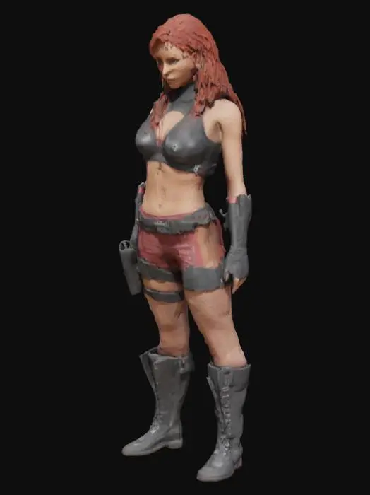 3D model for Warrior Virtue