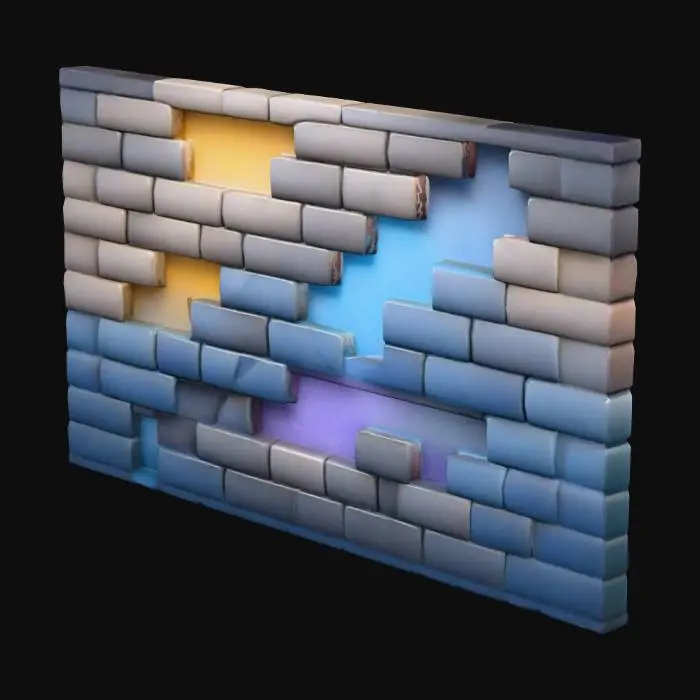 3D model for Chromatic Bricks