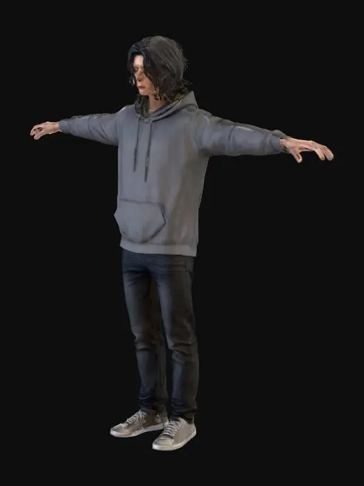 3D model for Solitude in Grey