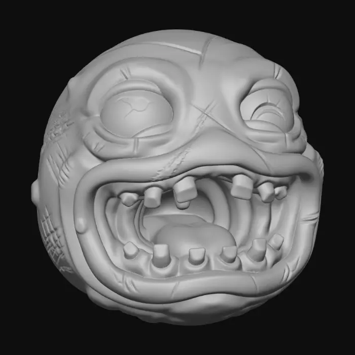 3D model for The binding of Isaac: Monstro